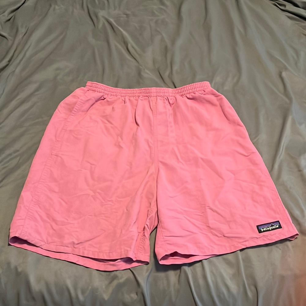 Patagonia pink shorts